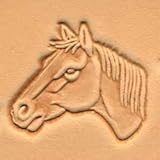 Tandy Leather 3D Horsehead Left Stamp 88364-00