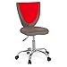 Produktbild hjh OFFICE 670610 Kinder-Schreibtischstuhl KIDDY Comfort Filzbezug Grau/Rot Jugend Bürostuhl höhenverstellbar