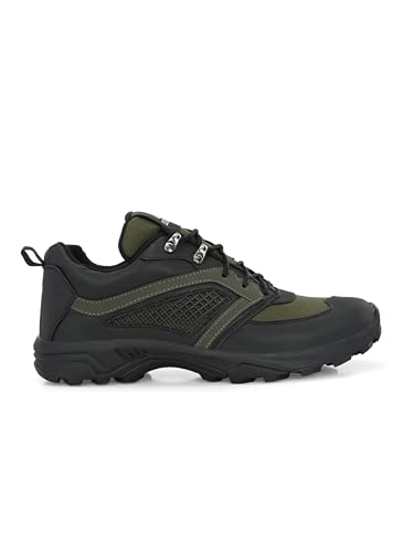 Image of Leo Fitness Outdoor Trekking & Hiking Shoes for Men Waterproof for All-Terrain Grip with Soft Rubber Outsole