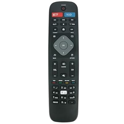 NH503UP Replace Remote Applicable for Philips TV 65PFL6902/F7 55PFL6902/F7 50PFL6902/F7 50PFL6602/F7 55PFL5402/F7 50PFL5601/F7 55PFL5602/F7 43PFL5602/F7 49PFL4609/F7 49PFL4909/F7 65PFL5903/F7