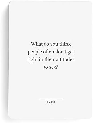 The School Of Life - Dating Cards - 52 Questions Cards for Couples to Spark Insightful Encounters