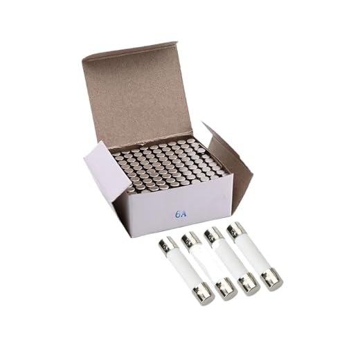 Fusible 6x30mm 5A rapide en céramique 250V pour protection de circuit