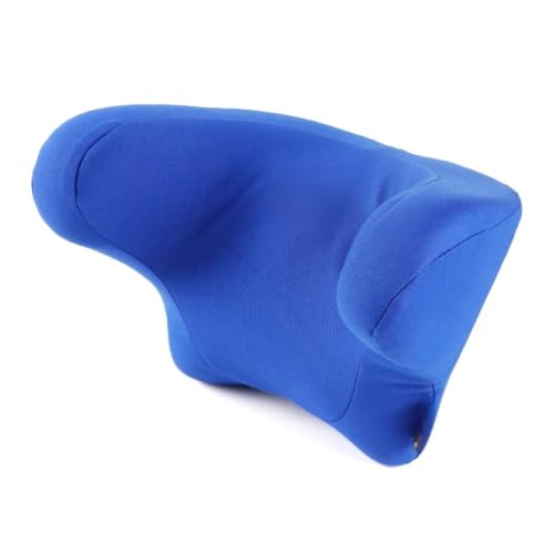 Coussin siège auto oreiller appui-tête bleu ergonomique universel