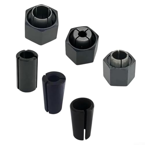 Mandrin de serrage et écrou pour routeur DW618 compatible multi-tailles - 4