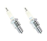 2 Pack NGK BR9ES 5722 Spark Plugs Motorcycle ATV Cruiser Dirt Bike Fits Honda CR60 CR80 ATC250 TRX25