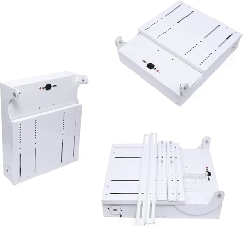 Support TV de plafond à angle réglable électrique motorisé pour téléviseur 56 à 65 pouces