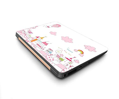 Image of GalaxsiaTM Dream City to Be Happy Vinyl Laptop Skin /Sticker /Cover /Decal Compatible for Any 13 inch-13.3 inch Inches Laptop (Hp /Dell /Sony /Acer /Lenovo /Asus. Etc) Or Notebook.