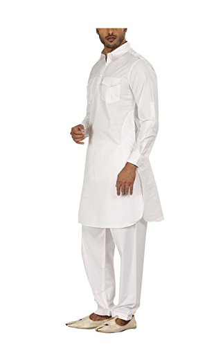 Pijama kurta de algodón para hombre ishin conjunto dos piezas transpirable 3