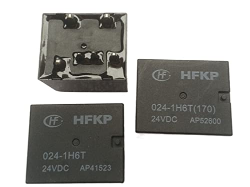 Relés HFKP-024-1H6T-24VDC interruptor DIP6 DC24V para circuitos 3