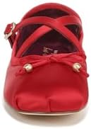 Circus NY by Sam Edelman Women's Zuri Ballet Flat, Red Poppy, 9 | Image 1