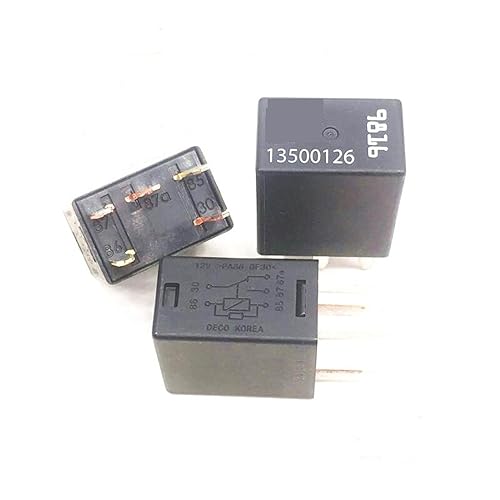 Relais 12V 5PIN 13500126 composant de remplacement pour boîte à fusibles et domotique