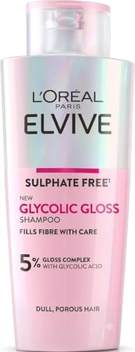 LOreal Paris Elvive Glycolic Gloss Sulphate Free Shampoo 200ml