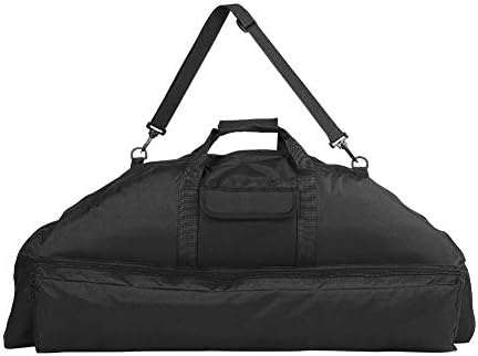 Archery Compound Bow Backpack, Outdoor Black Portable Universal Takedown Bow Carrier Holder Case Perfect for Hunting,Shooting and Archery Supplies
