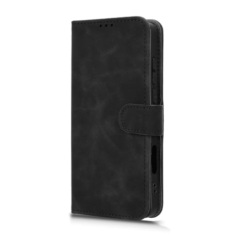 Image of for Oppo Find X9 Ultra 5G Leather Case Skin Feel Anti Drop Wallet Stand Flip Phone Cover - Black