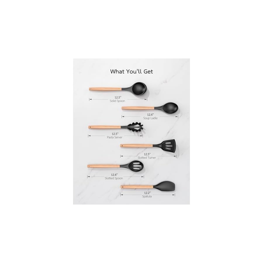 18-Piece-Knife-Sets-for-Kitchen-with-Block-and-Sharpener-Kitchen-Utensils-Set-Removable-Utensil-Holder-Wood-Black-Precision-Cutting-Effortless-Sharpening-Convenient-Organization TUUMIIST 18-Piece Knife Sets for Kitchen with Block and Sharpener & Kitchen Utensils Set & Removable Utensil Holder (Wood & Black)-Precision Cutting, Effortless Sharpening, Convenient Organization