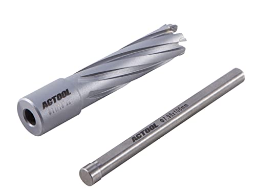 Image of 11 /16''Diameter x 2'' Depth of Cut Carbide Tipped TCT ANNULAR Cutter with 3 /4'' Weldon Shank