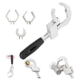 Bathroom Multifunctional Adjustable Wrench,Universal Adjustable Double-ended Wrench for Disassembly & Assembly Valves/Faucets/Connecting Pipes/Shower Heads