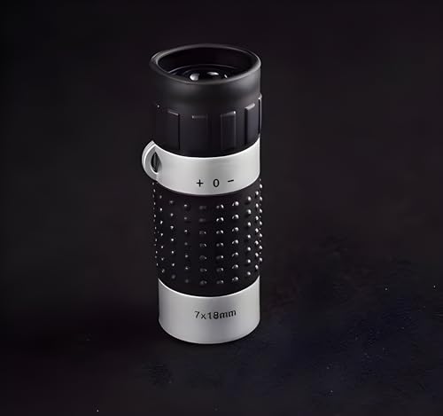 Télémètre golf 7x18 Stripe noir : arpentez les greens avec ce scope compact et léger