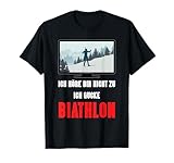 Witzige Wintersport Fanartikel Geschenke Biathlon