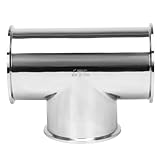DERNORD Clamp Tee 3 Way Stainless Steel 304 Sanitary Fitting Fits 6