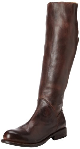 Bed Stu Women's Manchester2 Motorcycle Boot, Teak Rustic, 8.5 M US