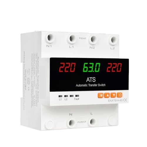 Commutateur de transfert ATS 220V pour protéger la maison des pannes