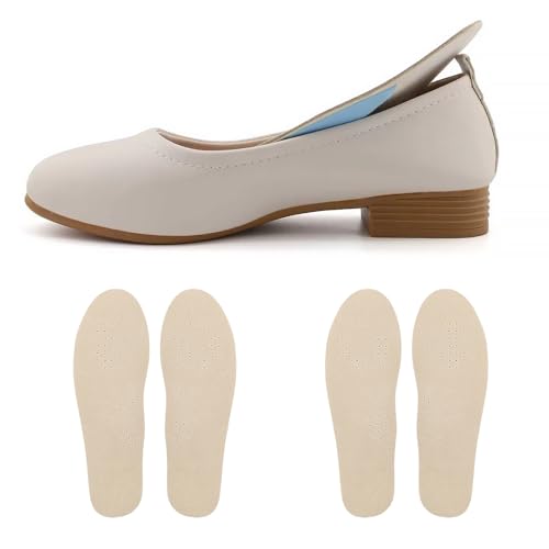 Leather Barefoot Arch Support Insoles