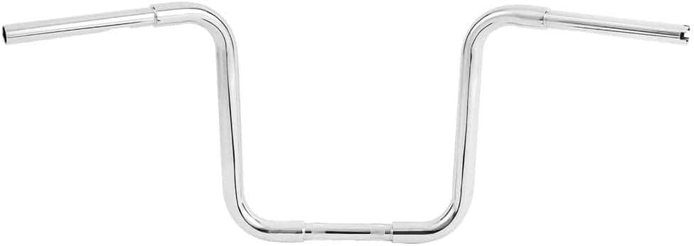 Chrome 14" Rise 1-1/4" Ape Hanger Handlebar For Harley Davidson FLST FXST SportsterXL (Iron) LZY1584