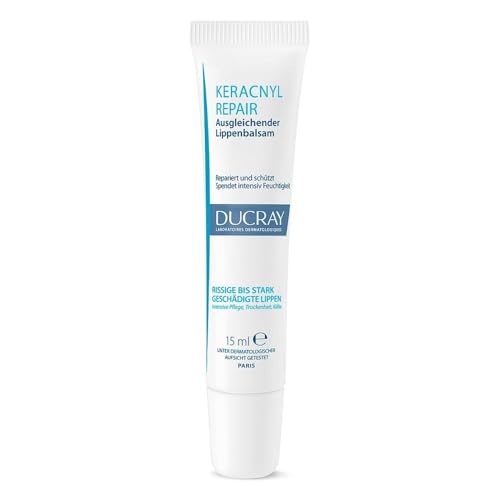 Ducray Keracnyl Repair Lippenbalsam, 15 ml Crema