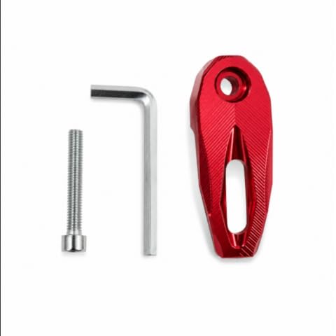 MPD-1026-020R Bag Hook CNC Aluminium H/Duty Usable Compatible for Aerox RED | Heavy Duty Aluminum Utility Hook | CNC Machined | Easy Direct Fit Motorcycle Accessory. Moto Planet-image-47