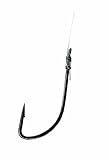 10 Stück Quantum Unisex – Erwachsene Crypton Maden Vorfachhaken, schwarz, 16
