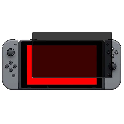 Synvy Privacy Screen Protector Film, Compatible with Switch Nintendo OLED 7"" Anti Spy Guard Sticker [ Not Tempered Glass Protectors ], Black