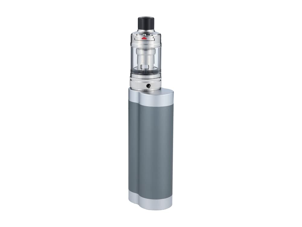 Aspire Zelos X E Zigarette | bis 80 Watt Ausgangsleistung | Verschiedene Dampfmodi | 3 ml Tankvolumen | Zwei Verdampferköpfe enthalten | Farbe: Gunmetal