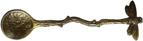 Retro Dragonfly Stainless Steel Coffee Spoon, Dessert Teaspoon, Creative Kitchen