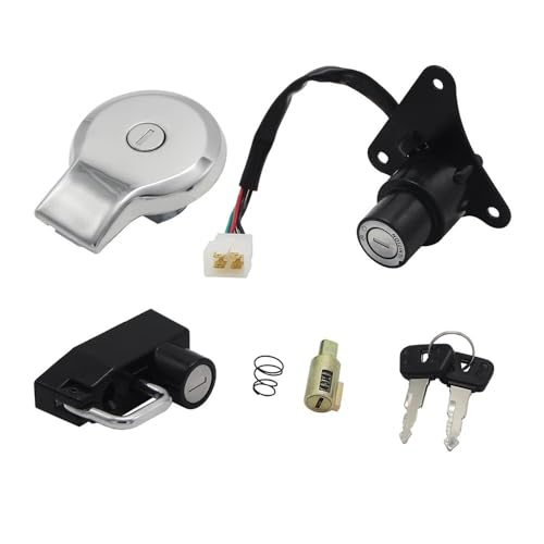 Kit de bloqueo de asiento LPZ y clausor de arranque para moto Virago XV250 XV125