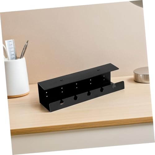 Étagère de rangement sous bureau SEWACC x2 pour gestion des câbles sans perçage - 6