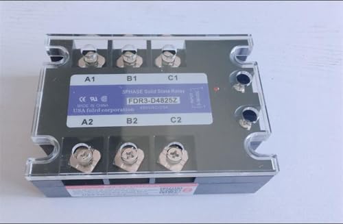 Relais à semi-conducteurs triphasé DC-AC JGX-3 pour automates programmables