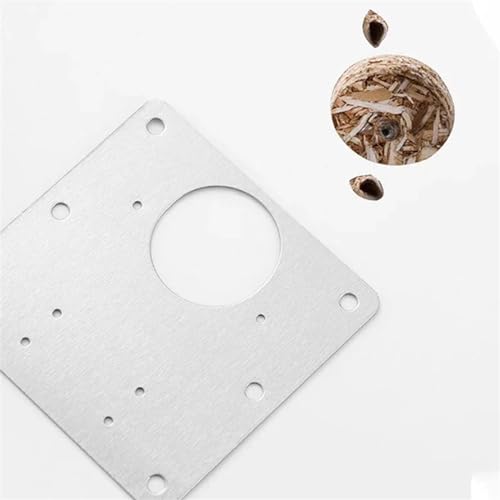 Placa de reparación de bisagra para arreglar puertas sueltas de armarios 7