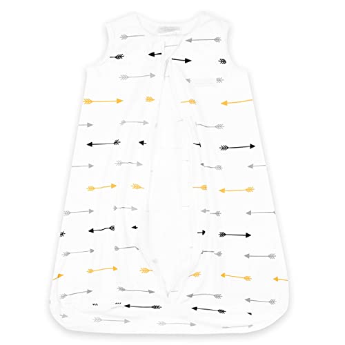 Baby Sleeping Bag Sack – Infant Sleeping Bags - Pure Cotton Wearable Blanket Baby Sleep Bag – Unisex Zip Up Baby Bag for Boys and Girls (Black/Grey Triangles, 18-24 Months)
