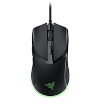 Razer Cobra - Lightweight Wired Gaming Mouse Chroma RGB (57g Lightweight Design, Optical Mouse Switches Gen-3, Chroma Lighting with Gradient Underglow, Precise Sensor Adjustments) Black