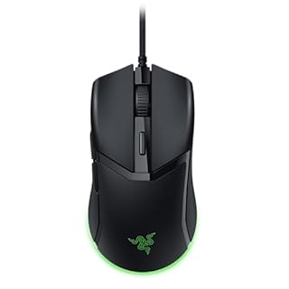 Razer Cobra - Mouse da gioco cablato leggero Chroma RGB (leggero da 57g, interruttori mouse di terza generazione, illuminazione Chroma con luce soffusa sfumata, regolazioni precise del sensore) Nero