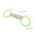 Kisangel Pet Dog Interactive Tug Toy Durable Chewing Rope for Large Medium Dogs Teething Training Squeaky Sound for Engaging Play Wear-Resistant Cotton Material