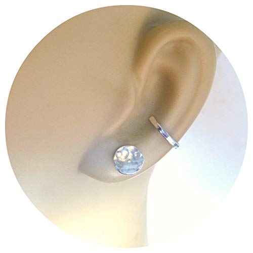 Twisted Designs Jewelry Sterling Silver Ear Cuff For Non Pierced Ears Thin Silver Ear Cuff thumb #1