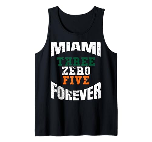 Camiseta 305 Area Code Three Zero Five - Miami Girls Camiseta sin Mangas