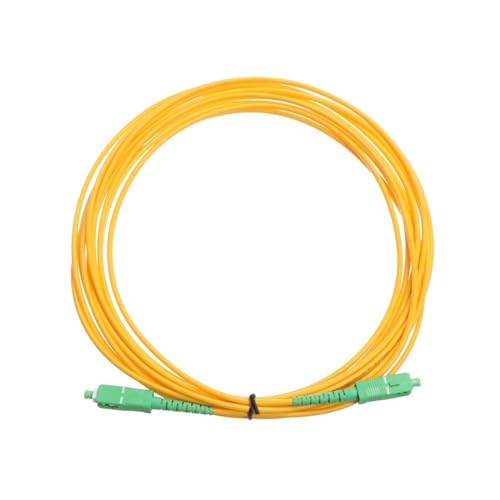 Outdoor Extension 3mm Single Mode Extension Patch Cord Fiber Optic Jumper Cable 1 Meters to 10 Meters Electrical Supplies Solar sheathed(5meter)