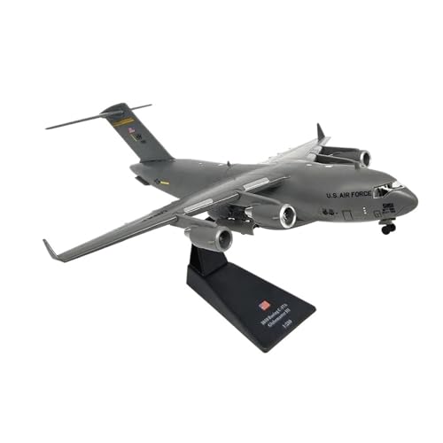 Avion miniature C-17 Globemaster 1/200 en métal lourd pour collectionneurs et exposition