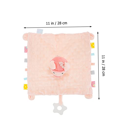 LIFKOME Soothing Towel Animal Shaped Comfort Toy Newborn Saliva Absorber Sleepy Doll Gentle Material Safe for Boys and Girls2