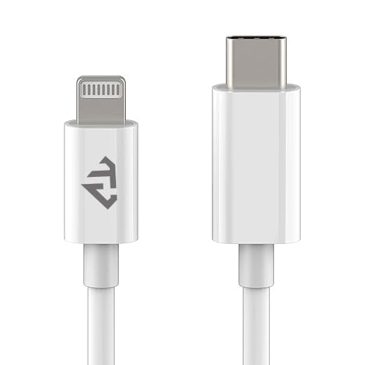 Image of USB-C iPhone Cable | 20W Fast Charging Cable | Compatible with iPhone 14, 13, 12 Pro Max, 11, XS, XR, X, 8 | Cable for iPad | PD cable for iOS Devices