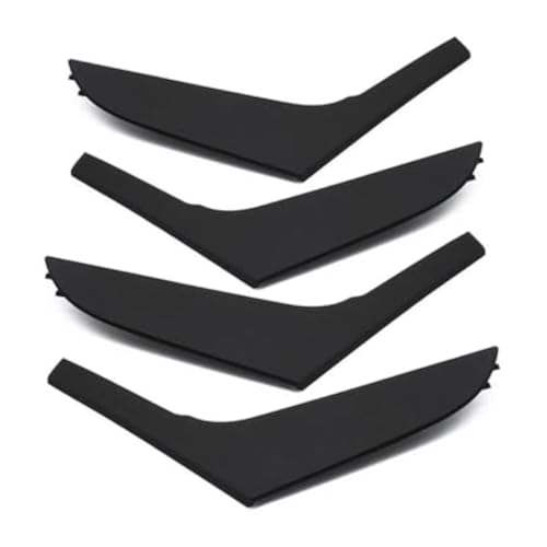 Ԃ̎hAnh p VW p St 6 GTI MK6 2009-2014 4 hAԓEhAvnhplgJo[(Black 4pcs Set)