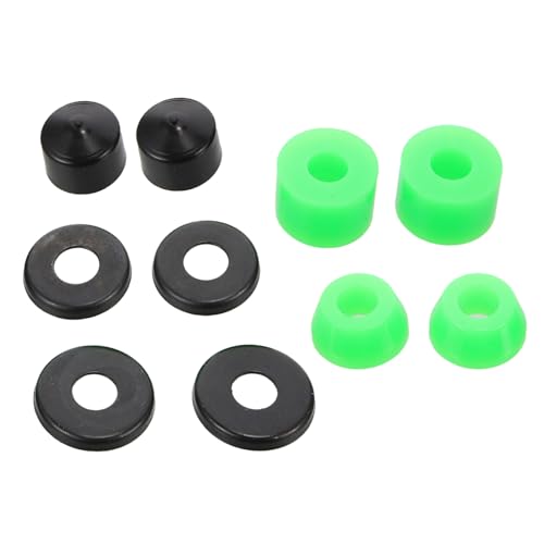 ARTSEWPLY 1Set Skateboard Bushing Pads Portable Shockproof Pivot Cups for Enhanced Stability and Safety While Riding Durable PU Material